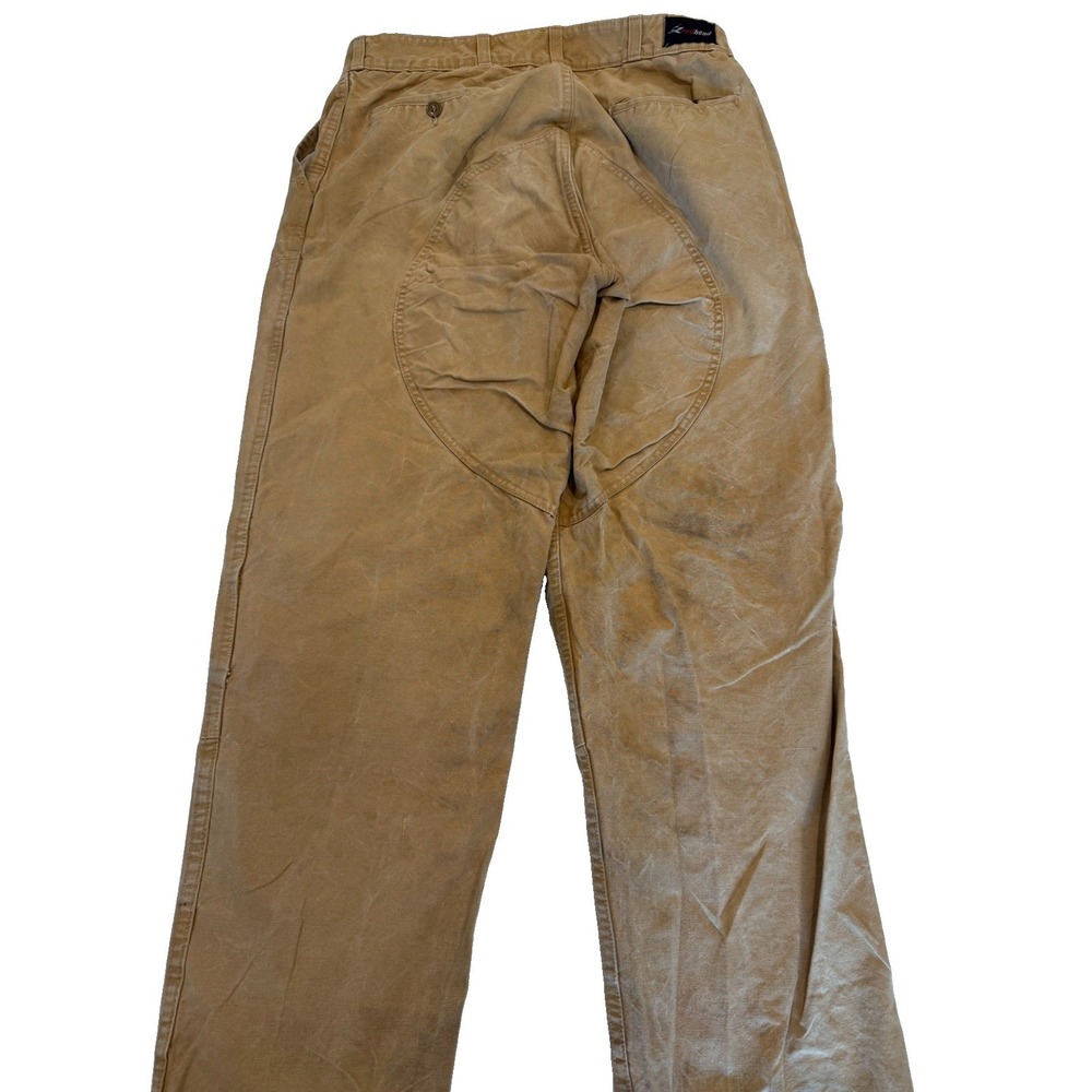 Vintage RedHead Hunting Pants 33x29 Tan Duck Canvas Double Knee Talon 42 USA